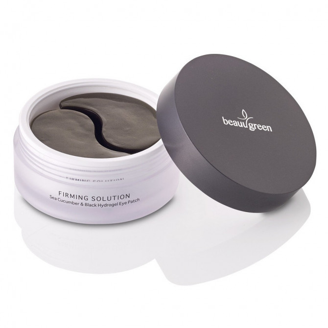 Гидрогелевые патчи для глаз с морским огурцом, BeauuGreen, Sea Cucumber & Black Hydrogel Eye Patch, 60 патчей купить в Украине Гидрогелевые патчи для глаз с морским огурцом, BeauuGreen, Sea Cucumber & Black Hydrogel Eye Patch, 60 патчей купить в Украине