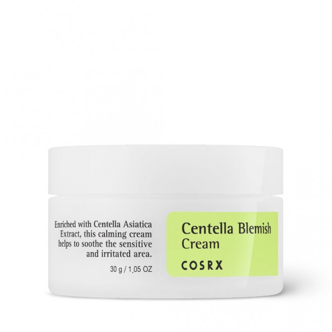 Увлажняющий крем с экстрактом центеллы для проблемной кожи, COSRX, Centella Blemish Cream, 30 мл купить в Украине Увлажняющий крем с экстрактом центеллы для проблемной кожи, COSRX, Centella Blemish Cream, 30 мл купить в Украине