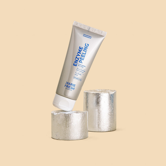 Ензимний пілінг для всіх типів шкіри Marie Fresh Cosmetics Enzyme Peeling 50 мл купити в Україні 2