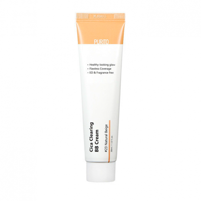 BB крем с экстрактом центеллы, Purito, Cica Clearing BB Cream, SPF38/PA+++, #23, 30 мл купить в Украине BB крем с экстрактом центеллы, Purito, Cica Clearing BB Cream, SPF38/PA+++, #23, 30 мл купить в Украине