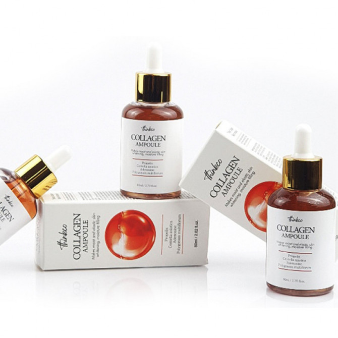 Антивікова сироватка з колагеном Thinkco Collagen Return Ampoule 80 мл купити в Україні 2