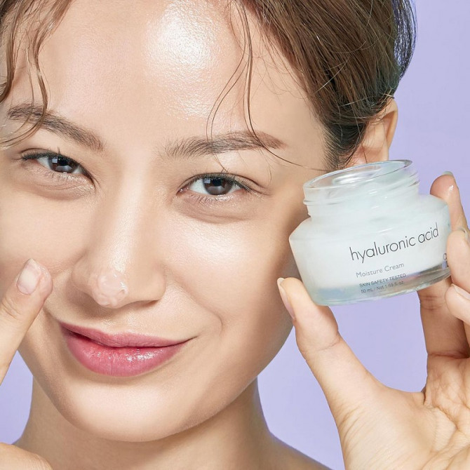 Увлажняющий крем с гиалуроновой кислотой IT'S SKIN Hyaluronic Acid Moisture Cream 50 мл купить в Украине 2