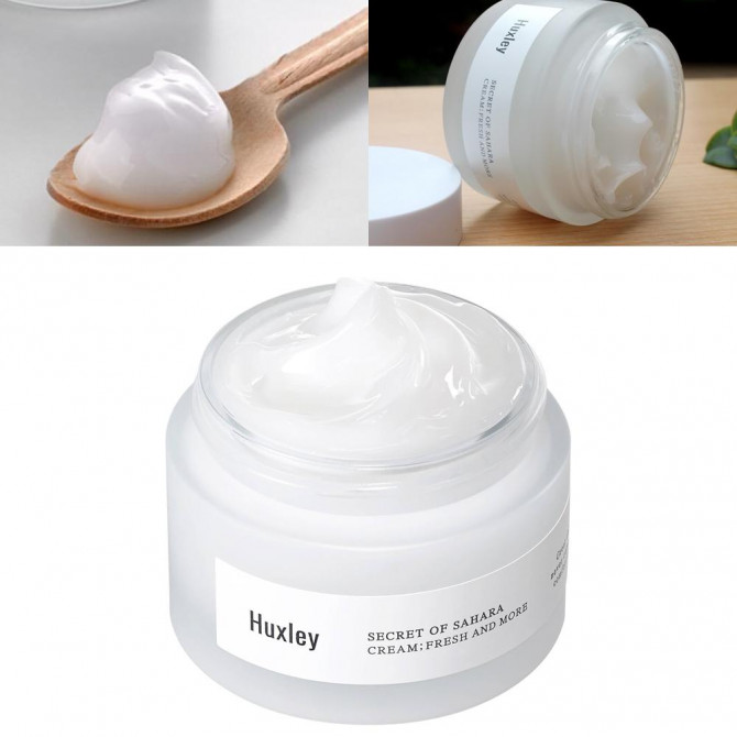 Увлажняющий крем с экстрактом опунции Huxley Cream; Fresh And More 50 мл купить в Украине 2
