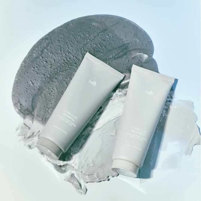Маска для волосся з глиною та морськими мінералами Lador C-Tox Clay Treatment 200 мл купити в Україні 4