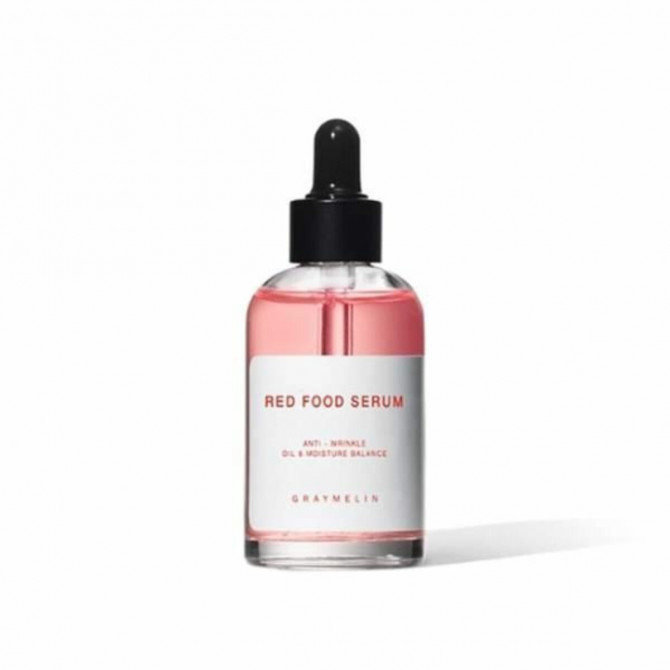 Антивікова сироватка з колагеном і гібіскусом, Graymelin, Red Food Serum, 50 мл купити в Україні Антивікова сироватка з колагеном і гібіскусом, Graymelin, Red Food Serum, 50 мл купити в Україні