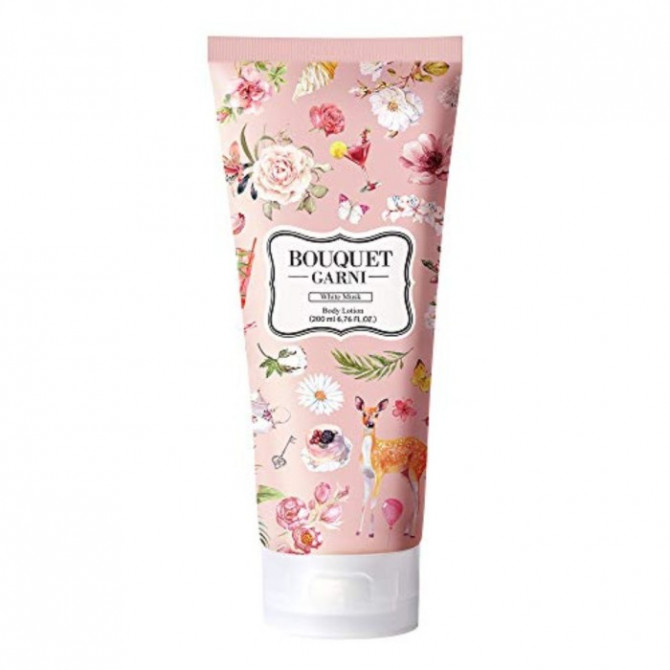 Лосьон для тела с ароматом белого мускуса BOUQUET GARNI Fragranced Body Lotion White Musk 200 мл купить в Украине