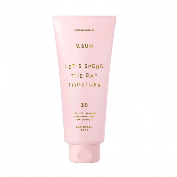 Сонцезахисний крем для тіла V.SUN Let's Spend The Day Together SPF 30 200 мл купити в Україні