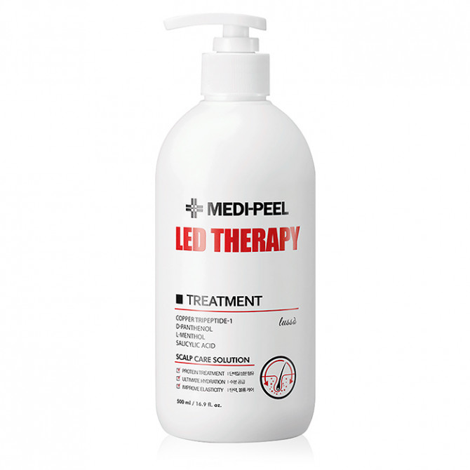 Укрепляющий шампунь с пептидами, MEDI-PEEL, Led Therapy Shampoo, 500 мл купить в Украине Укрепляющий шампунь с пептидами, MEDI-PEEL, Led Therapy Shampoo, 500 мл купить в Украине
