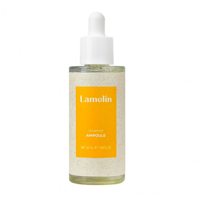 Вітамінна сироватка для сяйва шкіри Lamelin Vitamin Ampoule 50 мл купити в Україні