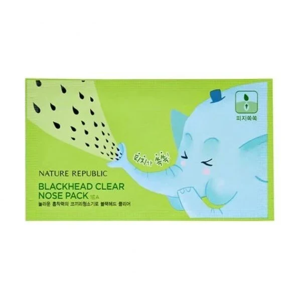 Наклейки для удаления черных точек, Nature Republic, Blackhead clear nose pack, 7 шт купить в Украине Наклейки для удаления черных точек, Nature Republic, Blackhead clear nose pack, 7 шт купить в Украине
