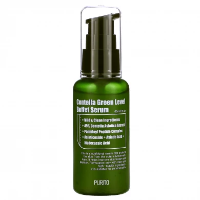 Многофункциональная сыворотка с центеллой, Purito, Centella Green Level Buffet Serum, 60 мл купить в Украине Многофункциональная сыворотка с центеллой, Purito, Centella Green Level Buffet Serum, 60 мл купить в Украине