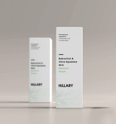 Регенеруюча сироватка з біо-ретинолом та скваланом Hillary Bakuchiol & Olive Squalane Skin Renewal Serum 30 мл купити в Україні 4