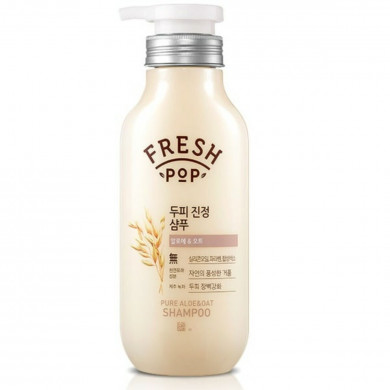 Укрепляющий и увлажняющий шампунь с экстрактом алоэ и овса, Fresh Pop, Pure Aloe & Oat Shampoo, 500 мл купить в Украине Укрепляющий и увлажняющий шампунь с экстрактом алоэ и овса, Fresh Pop, Pure Aloe & Oat Shampoo, 500 мл купить в Украине