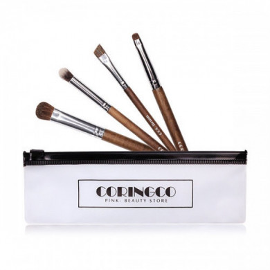 Набор из 4 кистей для макияжа глаз, CORINGCO, Real Collectors Edition 4P Set купить в Украине Набор из 4 кистей для макияжа глаз, CORINGCO, Real Collectors Edition 4P Set купить в Украине