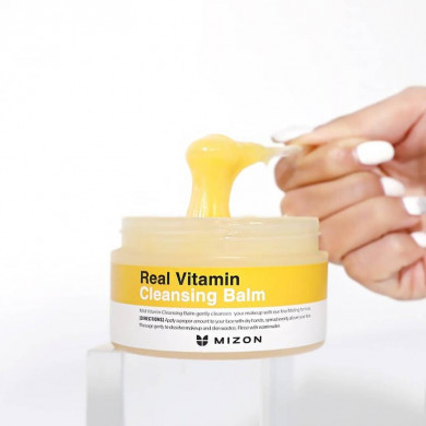 Очищуючий вітамінний бальзам MIZON Real Vitamin Cleansing Balm 100 мл купити в Україні 2
