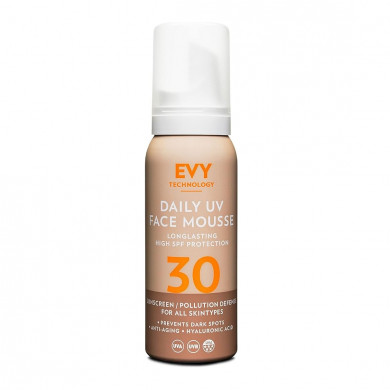 Ежедневный солнцезащитный мусс для лица EVY Technology Daily UV Face Mousse SPF 30 75 мл купить в Украине