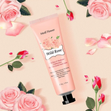 Крем для рук с экстрактом розы MEDI FLOWER The Bliss Garden Hand Creams Wild Rose 50 г купить в Украине 2