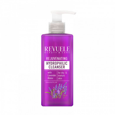 Гидрофильный гель для умывания с лавандовой водой Revuele Rejuvenating Hydrophilic Cleanser With Lavender Water 150 мл купить в Украине