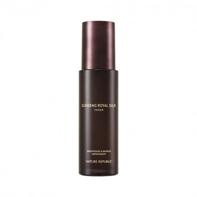 Антивіковий тонер з екстрактом женьшеню Nature Republic Ginseng Royal Silk Toner 120 мл купити в Україні