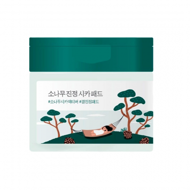 Успокаивающие пилинг-педы с экстрактом иголок сосны ROUND LAB Pine Calming Cica Pad 50 педов купить в Украине