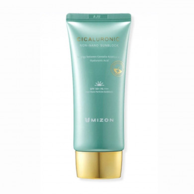 Мягкий солнцезащитный крем, MIZON, Cicaluronic Non-Nano Sunblock SPF50+ PA+++, 50 мл купить в Украине Мягкий солнцезащитный крем, MIZON, Cicaluronic Non-Nano Sunblock SPF50+ PA+++, 50 мл купить в Украине