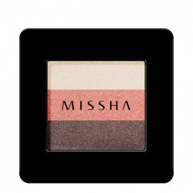 Тени для век, MISSHA, Triple Shadow, #9 Coral Spring купить в Украине Тени для век, MISSHA, Triple Shadow, #9 Coral Spring купить в Украине