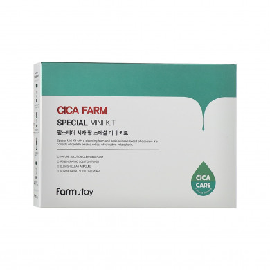 Набор средств с центеллой для проблемной кожи FarmStay Cica Farm Special Mini Kit купить в Украине 2