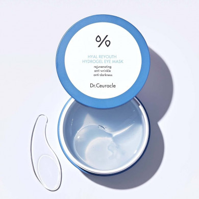Зволожуючі гідрогелеві патчі з гіалуроновою кислотою Dr. Ceuracle Hyal Reyouth Hydrogel Eye Mask 60 шт купити в Україні 3