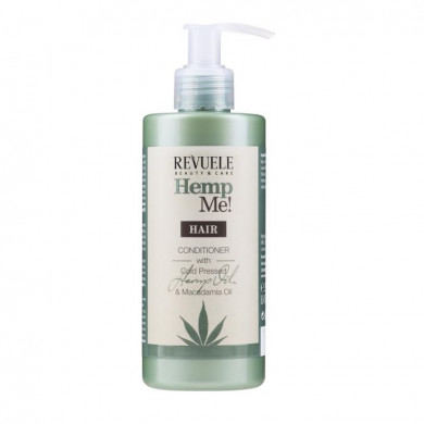 Кондиціонер що відновлює для волосся з маслом насіння коноплі Revuele Hemp Me! Hair Conditioner 250 мл купити в Україні