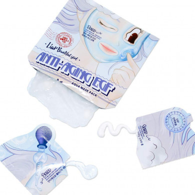 Антивозрастная трехступенчатая маска, Elizavecca, Anti-Aging EGF Aqua Mask Pack купить в Украине 3 Антивозрастная трехступенчатая маска, Elizavecca, Anti-Aging EGF Aqua Mask Pack купить в Украине 3