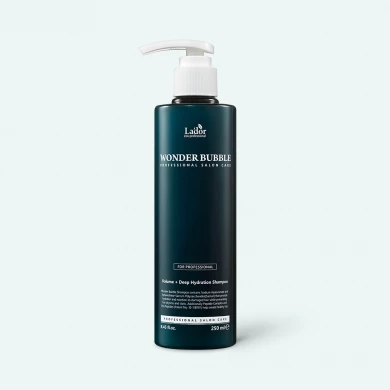 Зволожуючий шампунь для об'єму волосся Lador Wonder Bubble Shampoo 250 мл купити в Україні 3