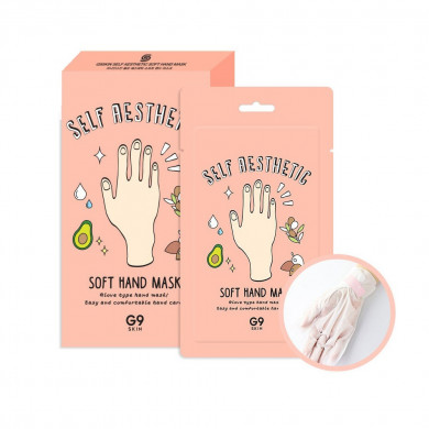 Смягчающая тканевая маска для рук G9SKIN Self Aesthetic Soft Hand Mask купить в Украине 2