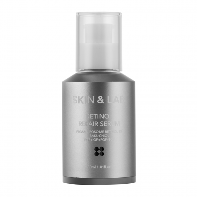 Восстанавливающая сыворотка для лица с ретинолом и бакучиолом SKIN&LAB Retinol Repair Serum 30 мл купить в Украине