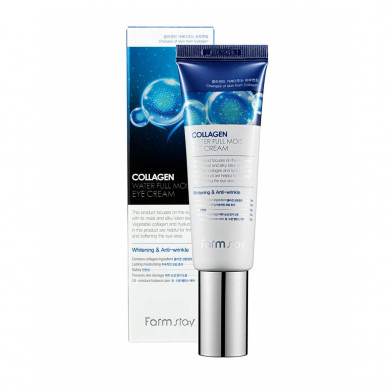Увлажняющий коллагеновый крем для век FarmStay Collagen Water Full Moist Eye Cream 50 мл купить в Украине
