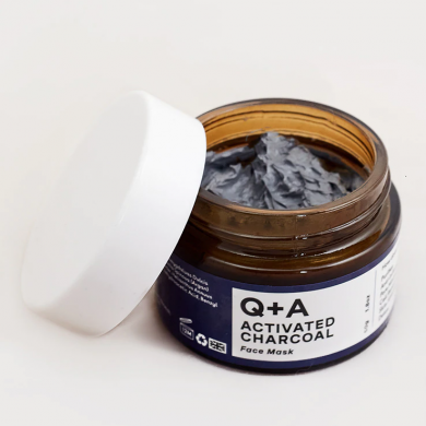 Детокс-маска для обличчя з активованим вугіллям Q+A Activated Charcoal Face Mask 50 г купити в Україні 3