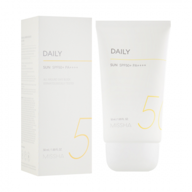 Солнцезащитный крем MISSHA All Around Safe Block - Daily Sun SPF50+ PA++++ 50 мл купить в Украине