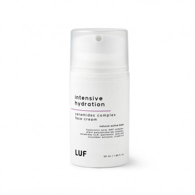 Увлажняющий крем для лица с гиалуроновой кислотой и керамидами LUF Intensive Hydration Ceramides Complex Face Cream 50 мл купить в Украине