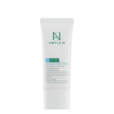 (МЯТАЯ КОРОБКА) Солнцезащитный крем с гиалуроновой кислотой, AMPLE N, HyaluronShot Ampoule Sun Care SPF50+ PA++++ , 40 мл купить в Украине (МЯТАЯ КОРОБКА) Солнцезащитный крем с гиалуроновой кислотой, AMPLE N, HyaluronShot Ampoule Sun Care SPF50+ PA++++ , 40 мл купить в Украине
