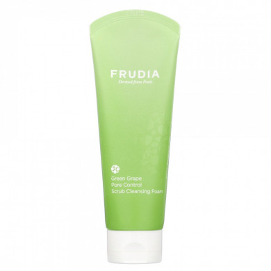 Пенка-скраб с экстрактом зеленого винограда, FRUDIA, Green Grape Pore Control Scrub Cleansing Foam, 145 мл купить в Украине Пенка-скраб с экстрактом зеленого винограда, FRUDIA, Green Grape Pore Control Scrub Cleansing Foam, 145 мл купить в Украине