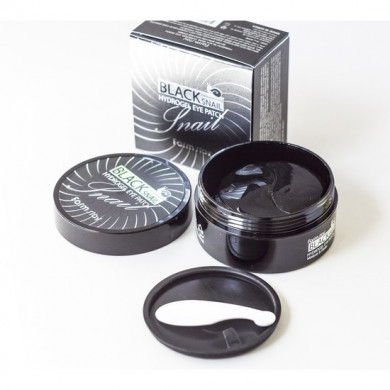 Гидрогелевые патчи с муцином черной улитки, FarmStay, Black Snail Hydrogel Eye Patch, 60 шт купить в Украине 2 Гидрогелевые патчи с муцином черной улитки, FarmStay, Black Snail Hydrogel Eye Patch, 60 шт купить в Украине 2