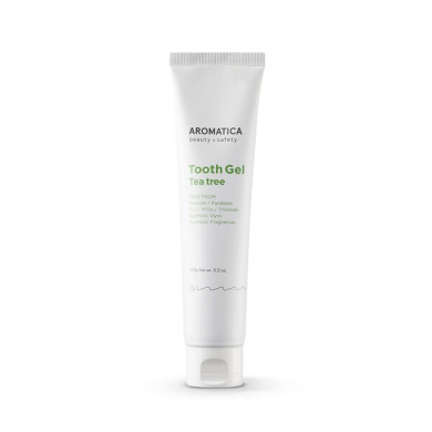 Зубная паста на основе чайного дерева, AROMATICA, Tooth Gel, Teatree, 150 г купить в Украине Зубная паста на основе чайного дерева, AROMATICA, Tooth Gel, Teatree, 150 г купить в Украине