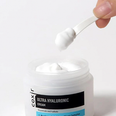 Інтенсивно зволожуючий крем з гіалуроновою кислотою Coxir Ultra Hyaluronic Cream 50 мл купити в Україні 2