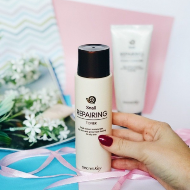 Відновлюючий тонер з муцином равлика Secret Key Snail Repairing Toner 150 мл купити в Україні 2