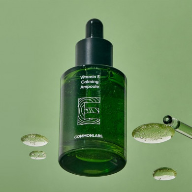 Успокаивающая сыворотка с витамином Е, COMMONLABS, Vitamin E Calming Ampoule, 30 мл купить в Украине 2 Успокаивающая сыворотка с витамином Е, COMMONLABS, Vitamin E Calming Ampoule, 30 мл купить в Украине 2