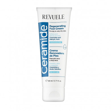 Восстанавливающий крем для ног с керамидами Revuele Ceramide Regenerating Foot Cream 80 мл купить в Украине 2