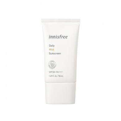 Легкий солнцезащитный крем, Innisfree, Daily Mild Sunscreen, SPF50+ PA++++, 50 мл купить в Украине Легкий солнцезащитный крем, Innisfree, Daily Mild Sunscreen, SPF50+ PA++++, 50 мл купить в Украине
