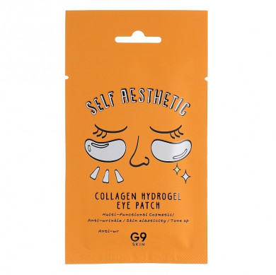 Гидрогелевые патчи для век с коллагеном G9SKIN Self Aesthetic Collagen Hydrogel Eye Patch 2 патча купить в Украине