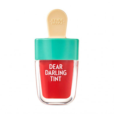 Увлажняющий тинт для губ, красный 307, ETUDE HOUSE, Dear Darling Water Gel Tint Ice Cream, RD307, 4,5 г купить в Украине Увлажняющий тинт для губ, красный 307, ETUDE HOUSE, Dear Darling Water Gel Tint Ice Cream, RD307, 4,5 г купить в Украине