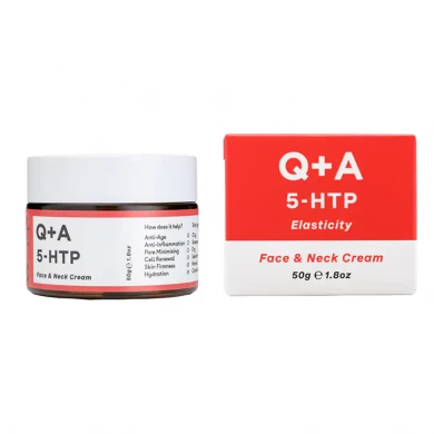 Крем против морщин для лица с маслом ши Q+A 5-HTP Face & Neck Cream 50 г купить в Украине