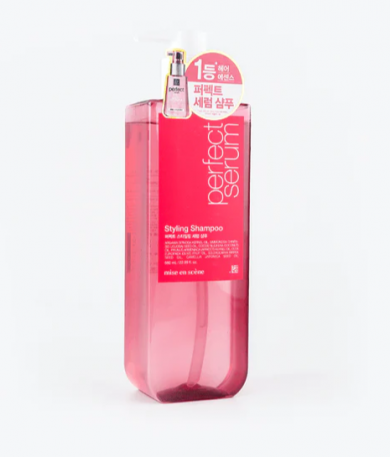 Восстанавливающий шампунь для придания объема волосам MISEENSCENE Perfect Styling Serum Shampoo 680 мл купить в Украине 2